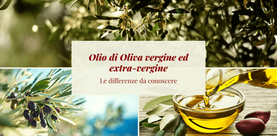 Olio di oliva vergine ed extra-vergine: le differenze da conoscere