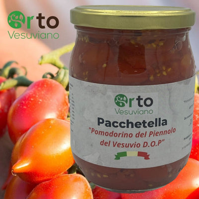 Pacchetella del Pomodoro del Piennolo del Vesuvio DOP | Prodotti Tipici Campani | PutecaFelix
